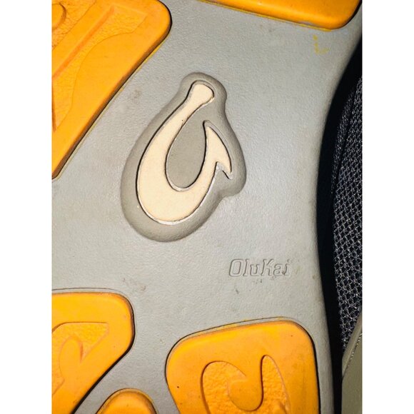 Olukai Noheah Mesh Slip On Shoes in Dark Shadow 9.5 Casual Comfort Cushion Beach - Picture 5 of 14